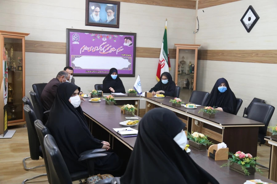 برگزاری دومین جلسه کمیته فرهنگی سال ۱۴۰۰ در پردیس امام خمینی گرگان. 3