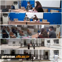 مراسم تجلیل از برگزیدگان مسابقه ایران شناسی با حضور رئیس محترم اداره میراث فرهنگی و گردشگری این شهرستان سرکار خانم مهندس آتابای  2