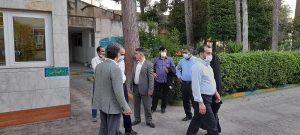 بازدید دکتر انصاری معاون محترم دانشجویی و دکتر حیدری مدیر کل محترم رفاه دانشگاه فرهنگیان کشور از واحد دانشگاهی شهید بهشتی گنبد کاووس 2