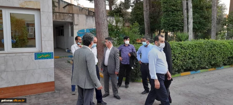 بازدید دکتر انصاری معاون محترم دانشجویی و دکتر حیدری مدیر کل محترم رفاه دانشگاه فرهنگیان کشور از واحد دانشگاهی شهید بهشتی گنبد کاووس 2