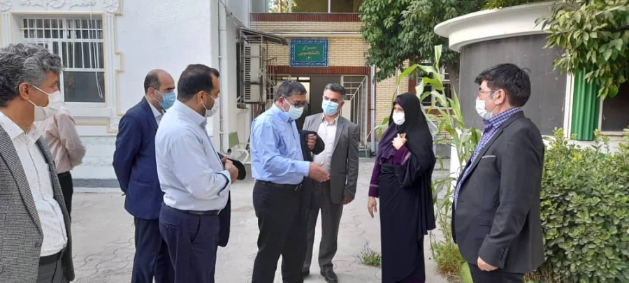 بازدید دکتر انصاری معاون محترم دانشجویی و دکتر حیدری مدیر کل محترم رفاه دانشگاه فرهنگیان کشور از واحد دانشگاهی شهید بهشتی گنبد کاووس 3