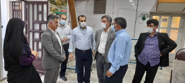 بازدید دکتر انصاری معاون محترم دانشجویی و دکتر حیدری مدیر کل محترم رفاه دانشگاه فرهنگیان کشور از واحد دانشگاهی شهید بهشتی گنبد کاووس 4