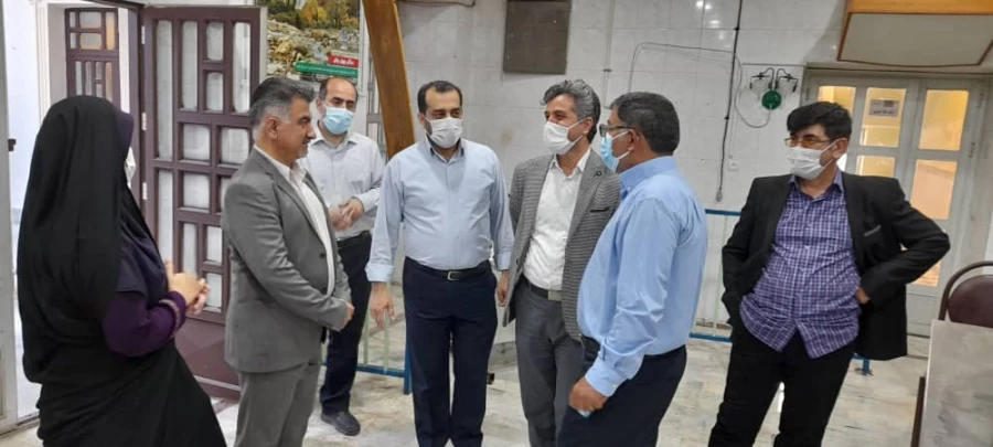 بازدید دکتر انصاری معاون محترم دانشجویی و دکتر حیدری مدیر کل محترم رفاه دانشگاه فرهنگیان کشور از واحد دانشگاهی شهید بهشتی گنبد کاووس 4