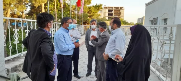 بازدید دکتر انصاری معاون محترم دانشجویی و دکتر حیدری مدیر کل محترم رفاه دانشگاه فرهنگیان کشور از واحد دانشگاهی شهید بهشتی گنبد کاووس 5