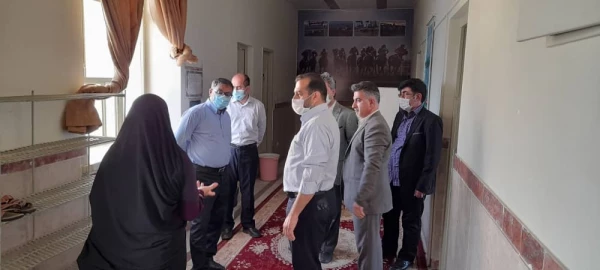 بازدید دکتر انصاری معاون محترم دانشجویی و دکتر حیدری مدیر کل محترم رفاه دانشگاه فرهنگیان کشور از واحد دانشگاهی شهید بهشتی گنبد کاووس 6