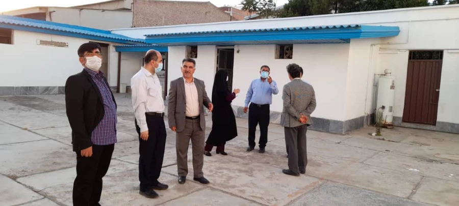 بازدید دکتر انصاری معاون محترم دانشجویی و دکتر حیدری مدیر کل محترم رفاه دانشگاه فرهنگیان کشور از واحد دانشگاهی شهید بهشتی گنبد کاووس 7