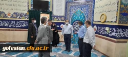بازدید دکتر انصاری معاون محترم دانشجویی و دکتر حیدری مدیر کل محترم رفاه دانشگاه فرهنگیان کشور از واحد دانشگاهی شهید بهشتی گنبد کاووس 9