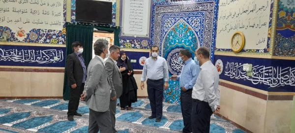 بازدید دکتر انصاری معاون محترم دانشجویی و دکتر حیدری مدیر کل محترم رفاه دانشگاه فرهنگیان کشور از واحد دانشگاهی شهید بهشتی گنبد کاووس 9