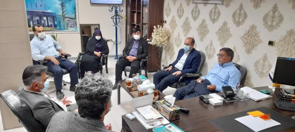 بازدید دکتر انصاری معاون محترم دانشجویی و دکتر حیدری مدیر کل محترم رفاه دانشگاه فرهنگیان کشور از واحد دانشگاهی شهید بهشتی گنبد کاووس 10