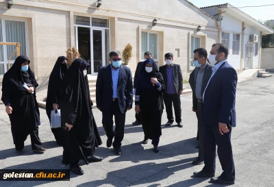 بازدید دکتر انصاری راد معاون دانشجویی دانشگاه فرهنگیان کشور از پردیس امام خمینی (ره) گرگان

