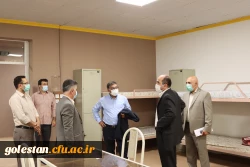 بازدید دکتر انصاری راد معاون دانشجویی دانشگاه فرهنگیان از پردیس آیت الله خامنه ای گرگان
 4