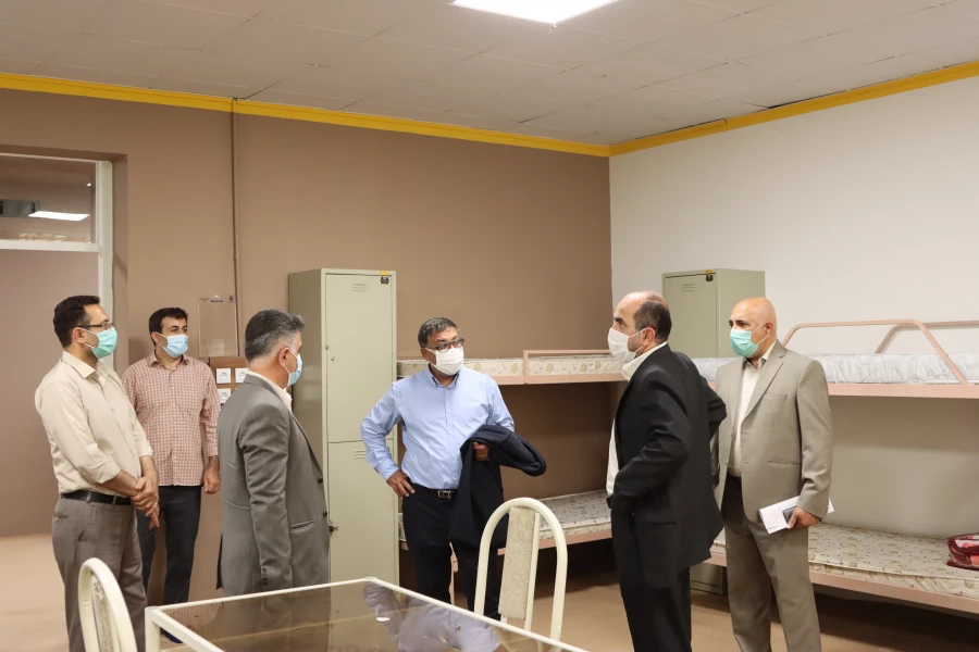 بازدید دکتر انصاری راد معاون دانشجویی دانشگاه فرهنگیان از پردیس آیت الله خامنه ای گرگان
 4