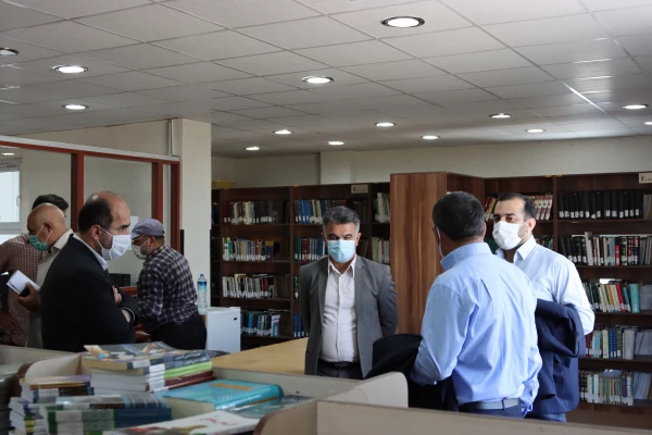 بازدید دکتر انصاری راد معاون دانشجویی دانشگاه فرهنگیان از پردیس آیت الله خامنه ای گرگان
 5