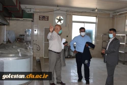 بازدید دکتر انصاری راد معاون دانشجویی دانشگاه فرهنگیان از پردیس آیت الله خامنه ای گرگان
 6