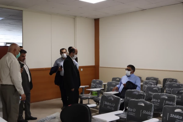 بازدید دکتر انصاری راد معاون دانشجویی دانشگاه فرهنگیان از پردیس آیت الله خامنه ای گرگان
 8