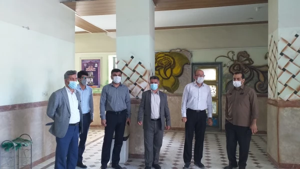 بازدید سرپرست محترم امور پردیس های دانشگاه فرهنگیان استان گلستان جناب آقای دکتر نوید ثنائی و معاون محترم هماهنگی امور پردیس های دانشگاه فرهنگیان استان گلستان جناب آقای دکتر علی اکبر قندهاری به همراه هیئت همراه از واحد دانشگاهی شهید بهشتی گنبد کاووس  2