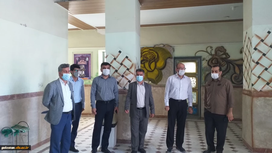 بازدید سرپرست محترم امور پردیس های دانشگاه فرهنگیان استان گلستان جناب آقای دکتر نوید ثنائی و معاون محترم هماهنگی امور پردیس های دانشگاه فرهنگیان استان گلستان جناب آقای دکتر علی اکبر قندهاری به همراه هیئت همراه از واحد دانشگاهی شهید بهشتی گنبد کاووس  2