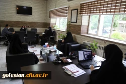 برگزاری جلسه نیمه حضوری کمیته فرهنگی مرداد ماه سال جاری در پردیس امام خمینی(ره) گرگان 2