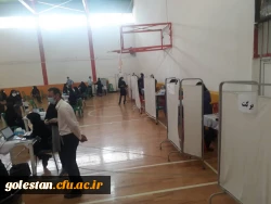 واکسیناسیون استادان ، کارکنان و دانشجومعلمان دانشگاه فرهنگیان گلستان 4