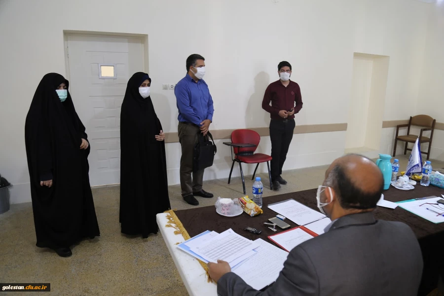 بازدید مسئول نظارت و ارزیابی عملکرد  امور پردیس های استان گلستان از روند مصاحبه پذیرفته شدگان دانشگاه فرهنگیان پردیس امام خمینی(ره) گرگان 2