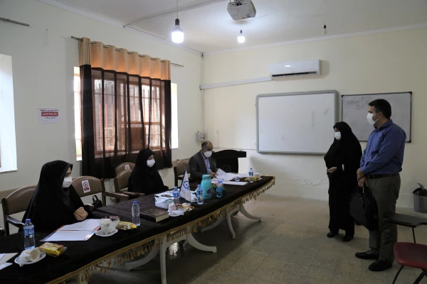 بازدید مسئول نظارت و ارزیابی عملکرد  امور پردیس های استان گلستان از روند مصاحبه پذیرفته شدگان دانشگاه فرهنگیان پردیس امام خمینی(ره) گرگان 2