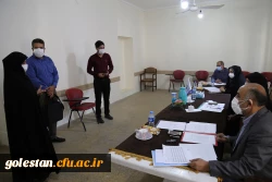 بازدید مسئول نظارت و ارزیابی عملکرد  امور پردیس های استان گلستان از روند مصاحبه پذیرفته شدگان دانشگاه فرهنگیان پردیس امام خمینی(ره) گرگان 2