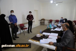 بازدید مسئول نظارت و ارزیابی عملکرد  امور پردیس های استان گلستان از روند مصاحبه پذیرفته شدگان دانشگاه فرهنگیان پردیس امام خمینی(ره) گرگان 2