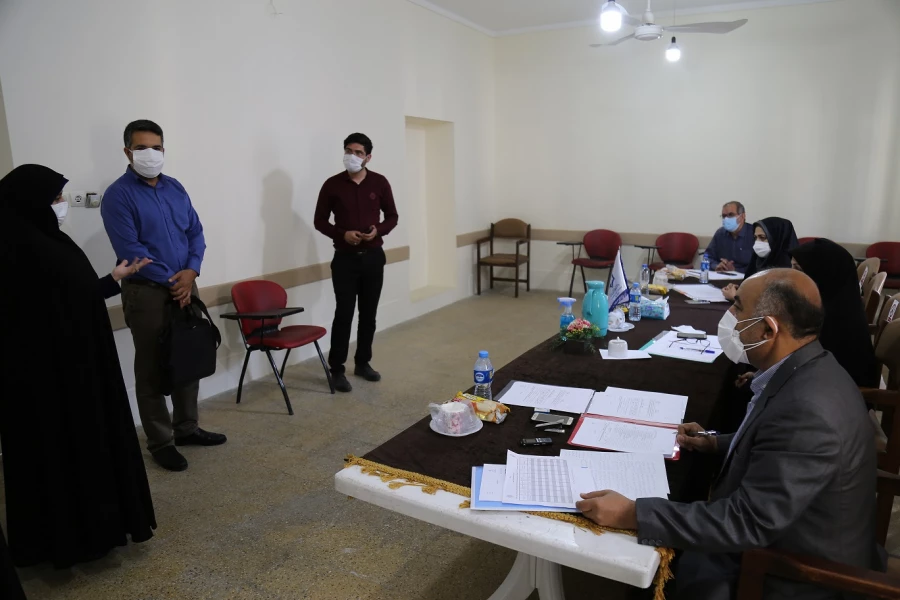 بازدید مسئول نظارت و ارزیابی عملکرد  امور پردیس های استان گلستان از روند مصاحبه پذیرفته شدگان دانشگاه فرهنگیان پردیس امام خمینی(ره) گرگان 2