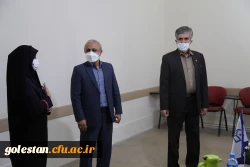 رئیس حراست اداره کل آموزش و پرورش استان گلستان از روند مصاحبه داوطلبان دانشگاه فرهنگیان ، پردیس امام خمینی(ره) گرگان بازدید کرد. 2