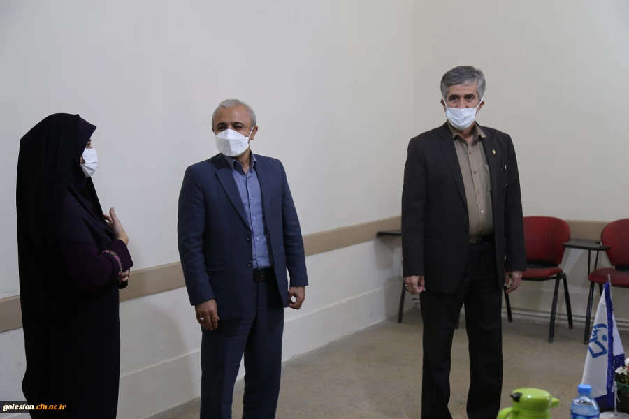 رئیس حراست اداره کل آموزش و پرورش استان گلستان از روند مصاحبه داوطلبان دانشگاه فرهنگیان ، پردیس امام خمینی(ره) گرگان بازدید کرد. 2