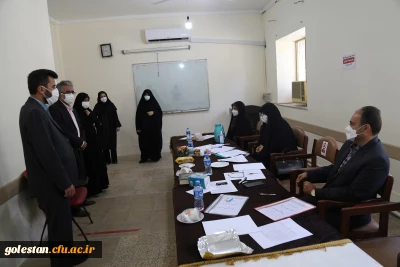 بازدید مدیر کل آموزش و پرورش استان گلستان از روند مصاحبه پذیرفته شدگان دانشگاه فرهنگیان ،پردیس امام خمینی (ره) گرگان .