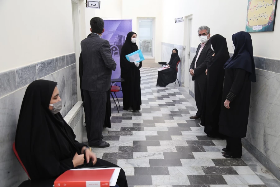 بازدید مدیر کل آموزش و پرورش استان گلستان از روند مصاحبه پذیرفته شدگان دانشگاه فرهنگیان درپردیس امام خمینی(ره) گرگان. 2