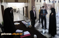 بازدید مدیر کل آموزش و پرورش استان گلستان از روند مصاحبه پذیرفته شدگان دانشگاه فرهنگیان درپردیس امام خمینی(ره) گرگان. 2