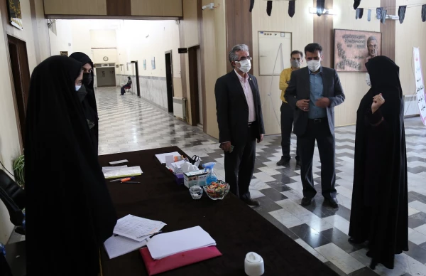 بازدید مدیر کل آموزش و پرورش استان گلستان از روند مصاحبه پذیرفته شدگان دانشگاه فرهنگیان درپردیس امام خمینی(ره) گرگان. 2