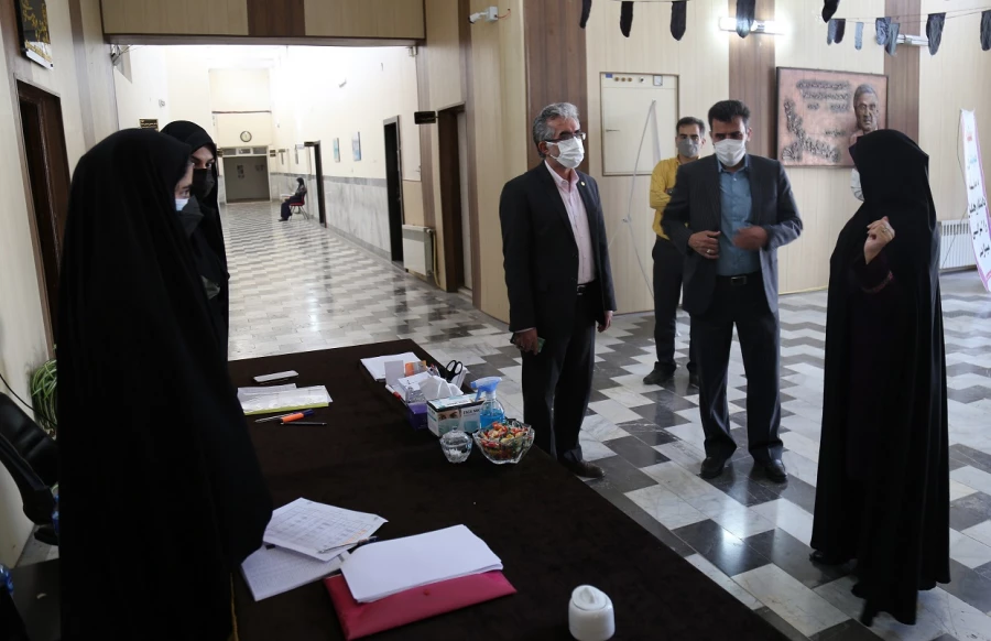 بازدید مدیر کل آموزش و پرورش استان گلستان از روند مصاحبه پذیرفته شدگان دانشگاه فرهنگیان درپردیس امام خمینی(ره) گرگان. 2