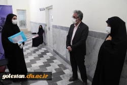 بازدید مدیر کل آموزش و پرورش استان گلستان از روند مصاحبه پذیرفته شدگان دانشگاه فرهنگیان درپردیس امام خمینی(ره) گرگان. 2