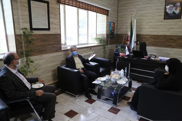 بازدید دکتر محمد سمیعی معاونت آموزسی دانشگاه فرهنگیان از پردیس امام خمینی(ره) گرگان 2