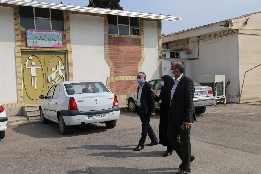 بازدید دکتر محمد سمیعی معاونت آموزسی دانشگاه فرهنگیان از پردیس امام خمینی(ره) گرگان 2