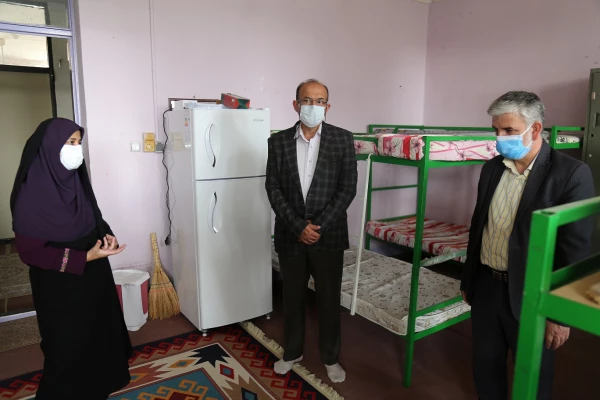 بازدید دکتر محمد سمیعی معاونت آموزسی دانشگاه فرهنگیان از پردیس امام خمینی(ره) گرگان 2