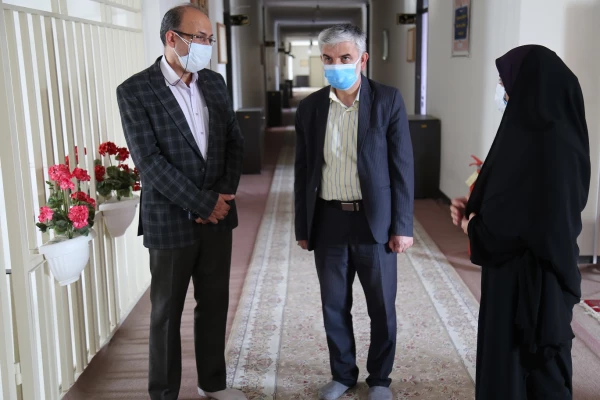 بازدید دکتر محمد سمیعی معاونت آموزسی دانشگاه فرهنگیان از پردیس امام خمینی(ره) گرگان 2