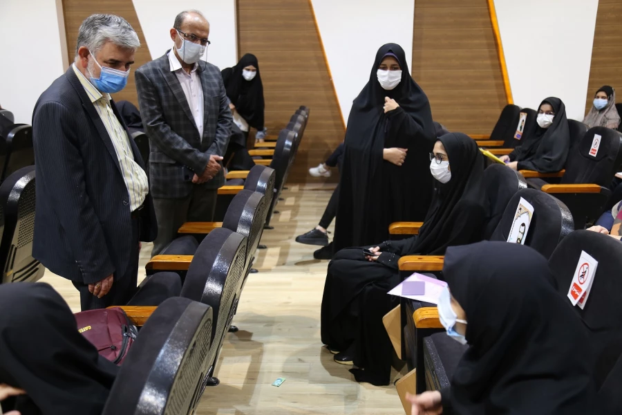 بازدید دکتر محمد سمیعی معاونت آموزسی دانشگاه فرهنگیان از پردیس امام خمینی(ره) گرگان 2