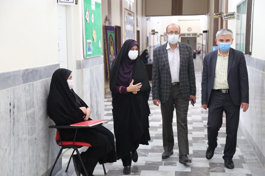 بازدید دکتر محمد سمیعی معاونت آموزسی دانشگاه فرهنگیان از پردیس امام خمینی(ره) گرگان 2