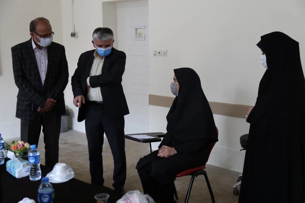 بازدید دکتر محمد سمیعی معاونت آموزسی دانشگاه فرهنگیان از پردیس امام خمینی(ره) گرگان 2