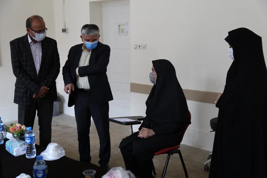 بازدید دکتر محمد سمیعی معاونت آموزسی دانشگاه فرهنگیان از پردیس امام خمینی(ره) گرگان 2