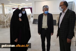 بازدید دکتر محمد سمیعی معاونت آموزسی دانشگاه فرهنگیان از پردیس امام خمینی(ره) گرگان 2