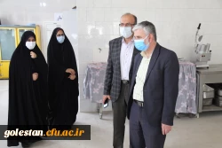 بازدید دکتر محمد سمیعی معاونت آموزسی دانشگاه فرهنگیان از پردیس امام خمینی(ره) گرگان 2