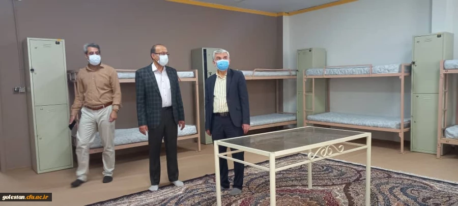 بازدید دکتر سمیعی معاونت آموزشی و تحصیلات تکمیلی دانشگاه فرهنگیان ، از پردیس آیت الله خامنه ای گرگان 2