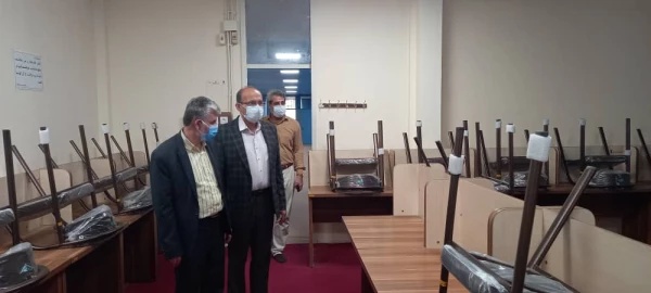 بازدید دکتر سمیعی معاونت آموزشی و تحصیلات تکمیلی دانشگاه فرهنگیان ، از پردیس آیت الله خامنه ای گرگان 3