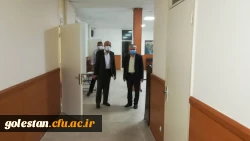 بازدید دکتر سمیعی معاونت آموزشی و تحصیلات تکمیلی دانشگاه فرهنگیان ، از پردیس آیت الله خامنه ای گرگان 5