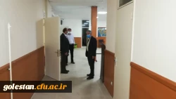 بازدید دکتر سمیعی معاونت آموزشی و تحصیلات تکمیلی دانشگاه فرهنگیان ، از پردیس آیت الله خامنه ای گرگان 6